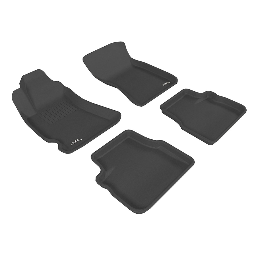 Evasive Motorsports 3D Mats Floor Mats (Kagu AllWeather Black / 4