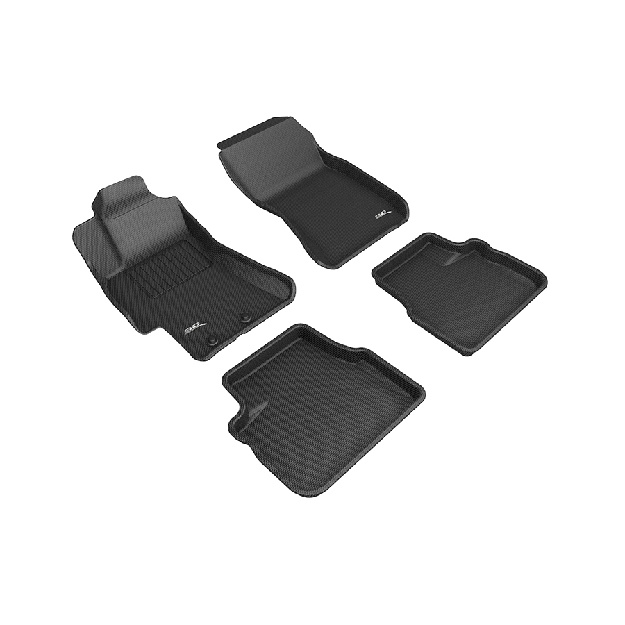 Evasive Motorsports 3D Mats Floor Mats (Kagu AllWeather Black / 4