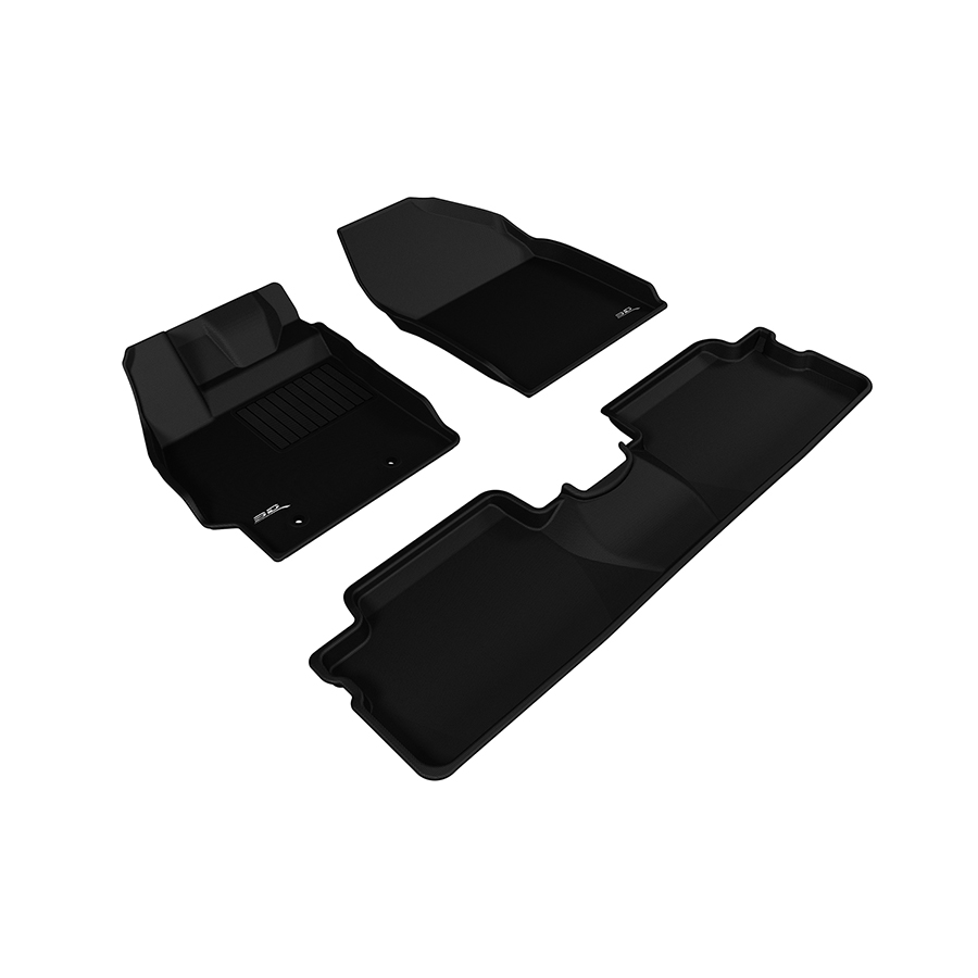 Evasive Motorsports 3D Mats Floor Mats (Kagu AllWeather Black / 3