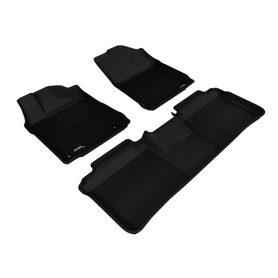 Evasive Motorsports 3D Mats Floor Mats (Kagu AllWeather Black / 3