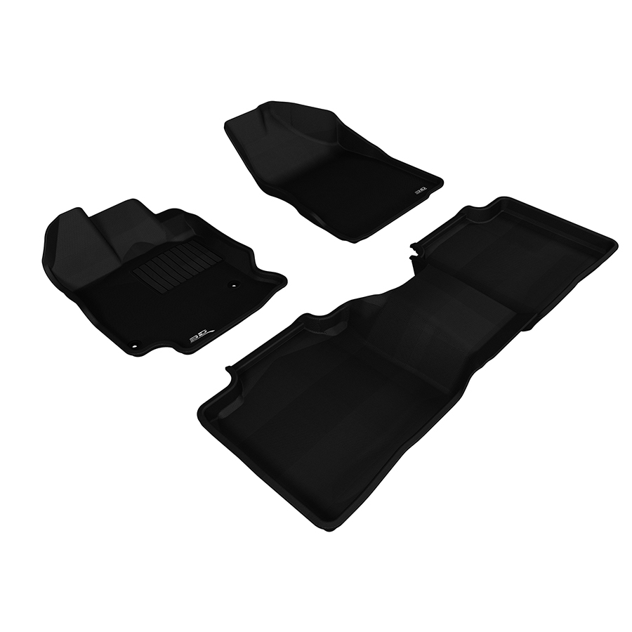 Evasive Motorsports 3D Mats Floor Mats (Kagu AllWeather Black / 3