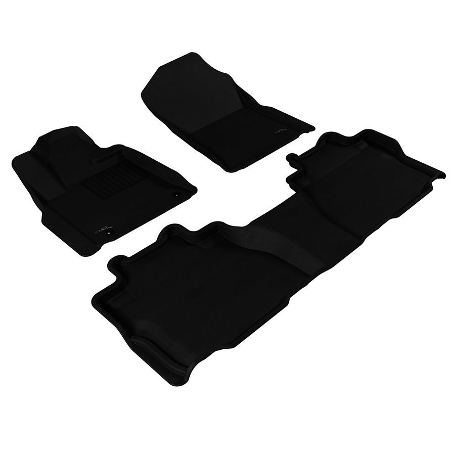 Evasive Motorsports 3D Mats Floor Mats (Kagu AllWeather Black / 3