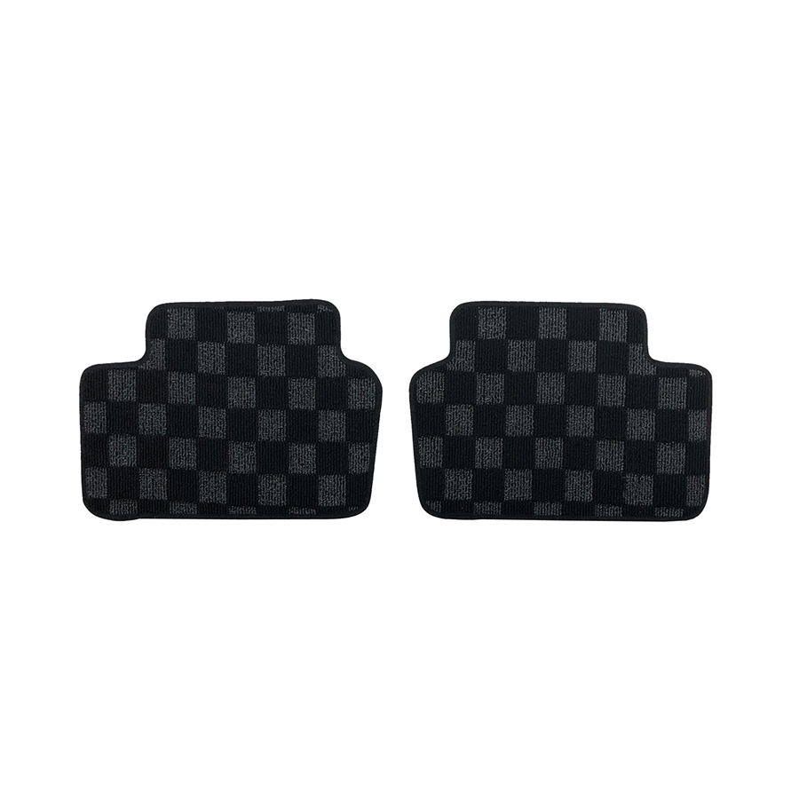 Evasive Motorsports Phase 2 Motortrend Checkered Race Floor Mats