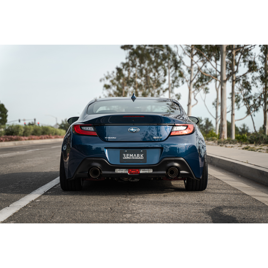 Evasive Motorsports: Remark Axle Back Exhaust (Stainless Double