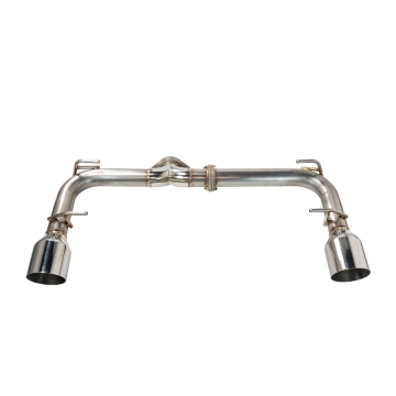 Remark Axle Back Exhaust (Stainless Single Wall Tips) - Toyota GR86 ZN8 / Subaru BRZ ZD8 2022+