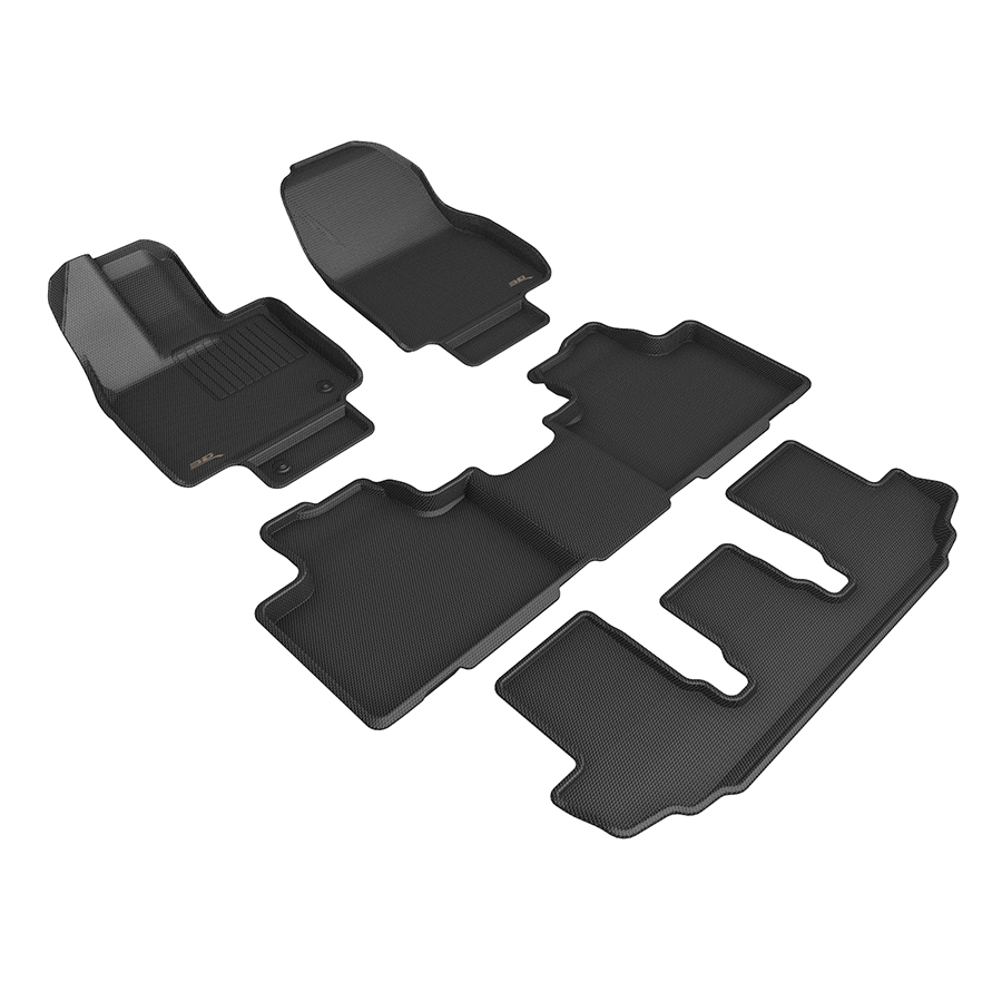 Evasive Motorsports 3D Mats Floor Mats (Kagu AllWeather Black / 4