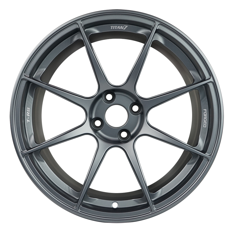 Evasive Motorsports: Titan 7 T-R8 (Set of Four / Satin Titanium