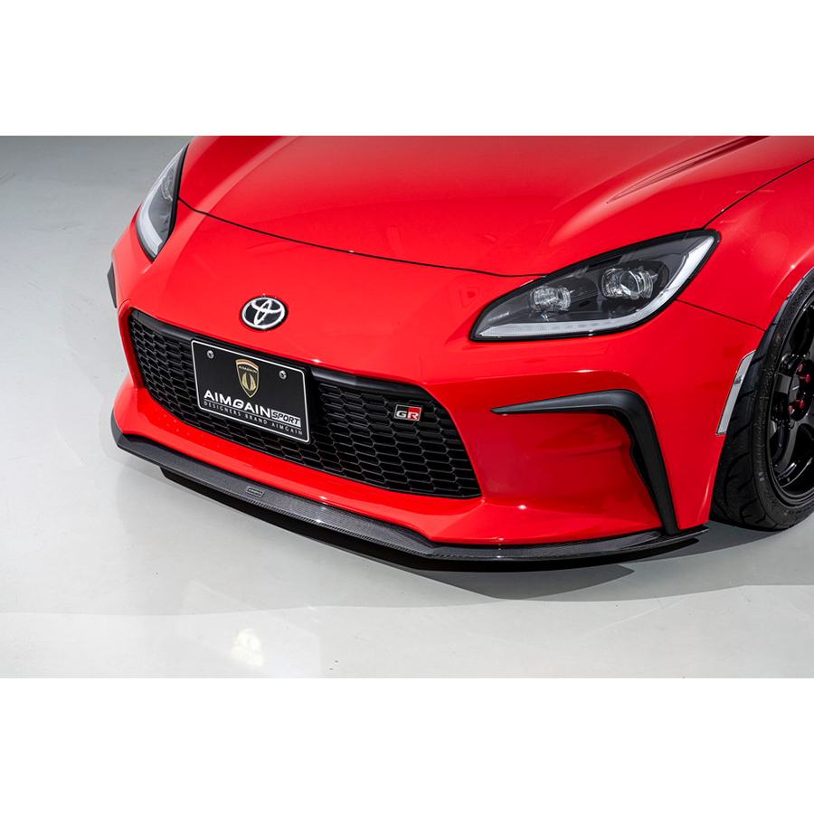 Evasive Motorsports Aimgain Sport Front Lip Spoiler (Carbon Fiber) Toyota GR86 2022+