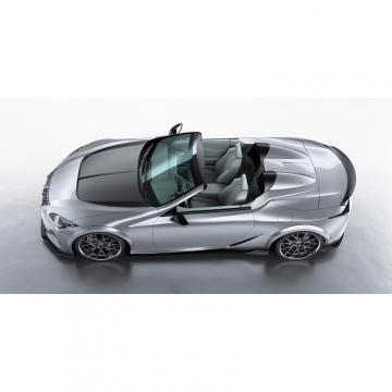 Artisan Spirits Sports Line Black Label Roof Cover (FRP) - Lexus LC500 Convertible 2020+