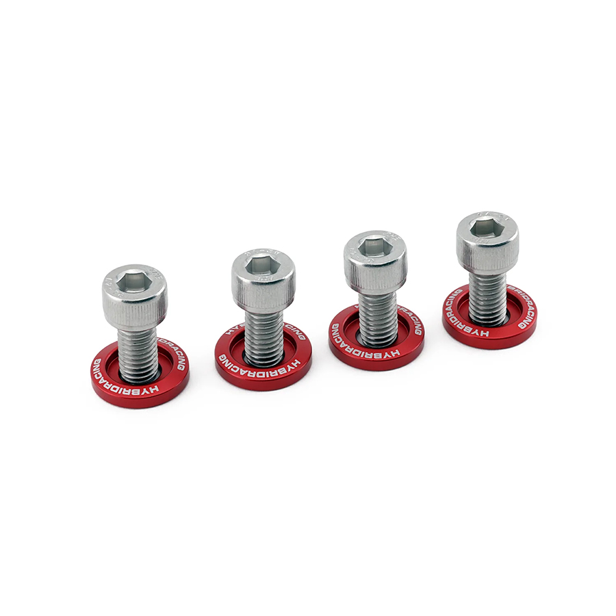 Evasive Motorsports Hybrid Racing Accessory Hardware Kit (Red) M8X1.25
