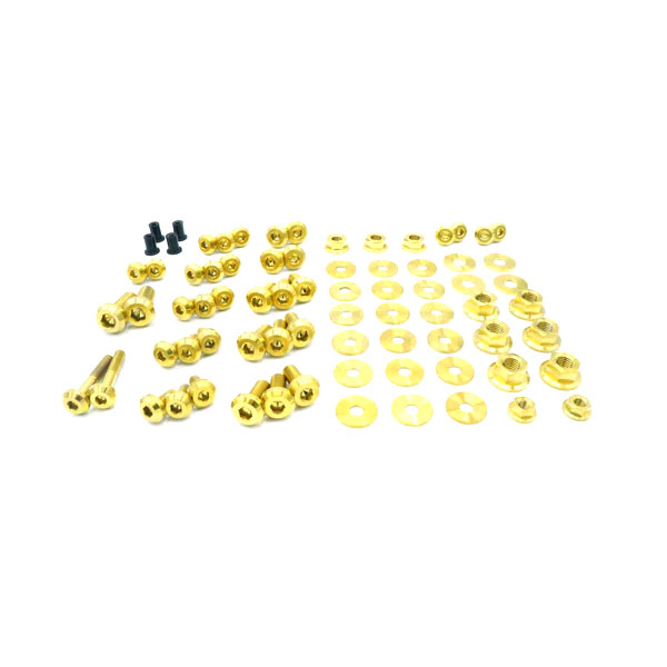 Stage 1 Titanium Hardware Engine Bay Kit - Mitsubishi Evo VIII