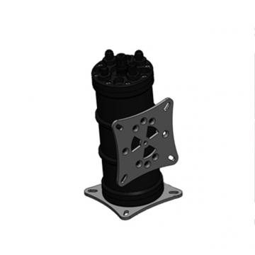 Radium Engineering Fuel Surge Tank Floor and Wall Mount - Universal
