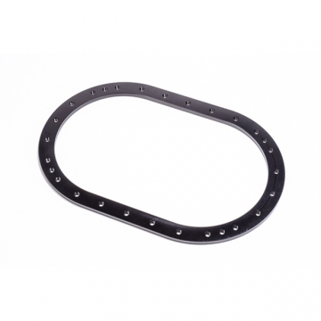 Radium Engineering Carbon Fiber Fuel Cell Nut Ring (Black Anodized)