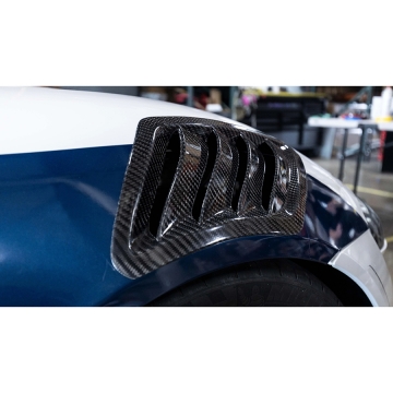 Sayber Design THERMAL7 Carbon Fiber Hood Louvers - Toyota Supra A90 2020+