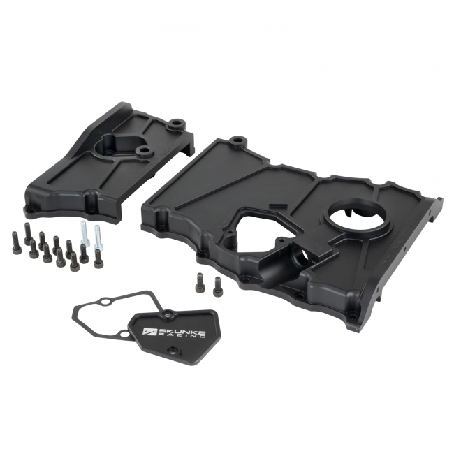 Evasive Motorsports Skunk2 Timing Chain Cover (Black) Honda K20A / K20Z1