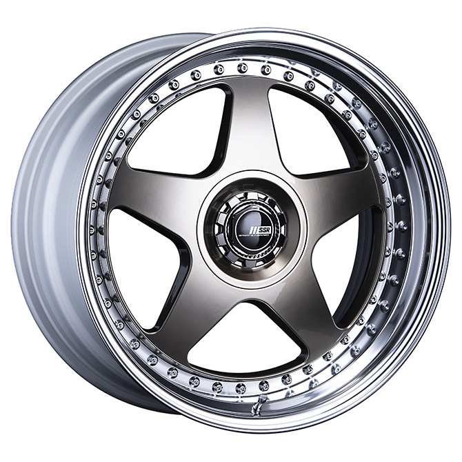 Evasive Motorsports: SSR Professor SP6 3 Piece Wheel - 18x8