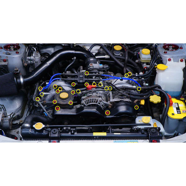 Subaru Engine Bay Diagram