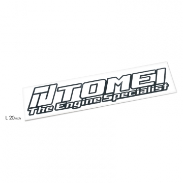 Tomei Engine Specialist Sticker (20 Inch Die Cut) - White