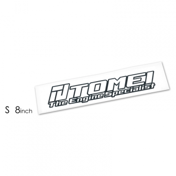 Tomei Engine Specialist Sticker (8 Inch Die Cut) - White