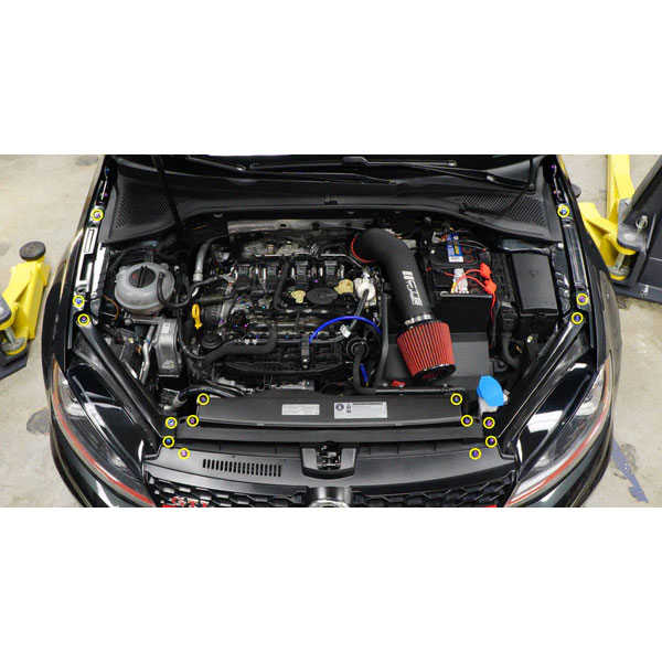 Engine Bay Dress Up Kit | Fiesta MK7 Engine Bay Dress Up Kit | Fiesta MK7