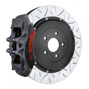 Brembo Pista Big Brake Kit (6 Piston Front / 380x35x52a / Type-3 Zinc Rotor) - Tesla Model 3 RWD 18-23
