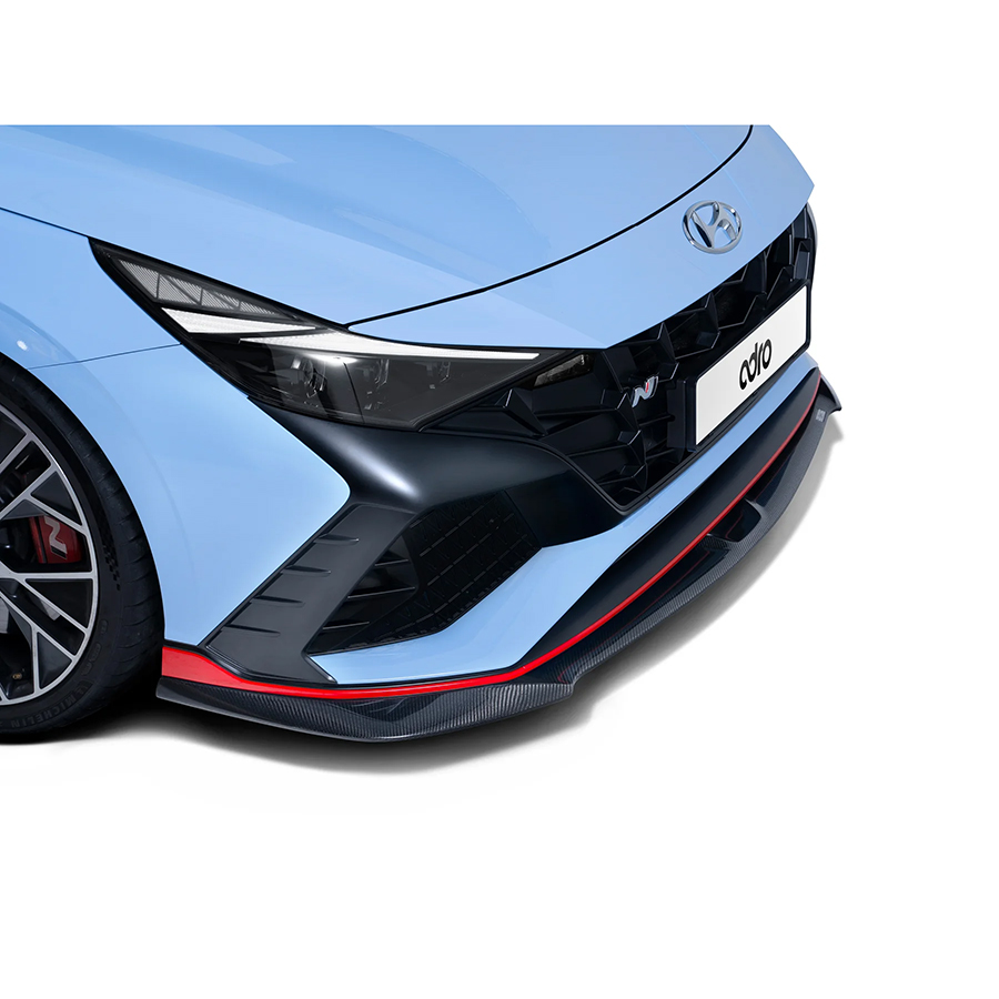 Evasive Motorsports: ADRO Carbon Fiber Front Lip - Hyundai Elantra N 2022+