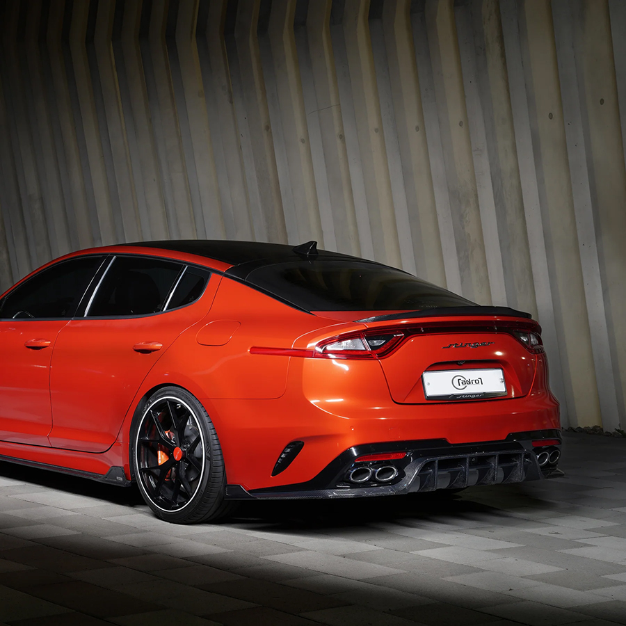 Evasive Motorsports ADRO Carbon Fiber Trunk Spoiler V2 Kia Stinger 1821