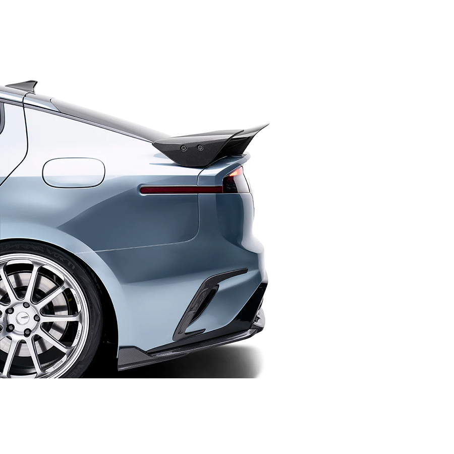 Real Carbon Fiber Trunk Spoiler For Kia Stinger 2018-2023 - Rear Wing Lip
