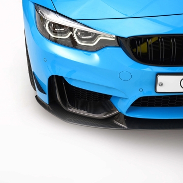ADRO Carbon Fiber Front Bumper Air Duct Cover - BMW M3 F80 / M4 F82 15-20