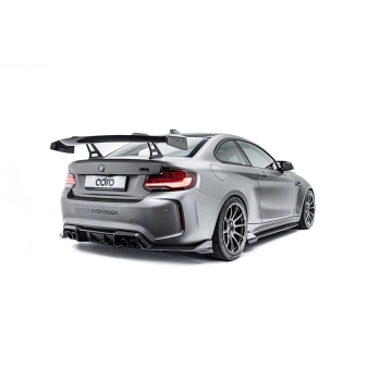 ADRO AT-R Prepreg Carbon Fiber Swan Neck Wing - BMW F87 M2 15-21 / 2-Series F22 14-21