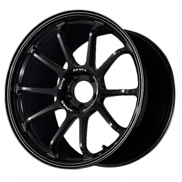 Advan RZ-DF2 Wheel (C-1 Concave) - 19x8.5 / Offset +45 / 5x114.3 (Racing Titanium Black)
