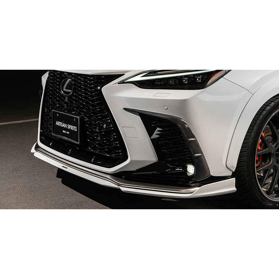 Evasive Motorsports: Artisan Spirits Black Label Front Under Spoiler (FRP)  - Lexus NX350 F Sport / NX450h+ F Sport 2022+