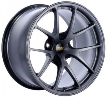 BBS RI-A Wheel - 18x9.5 / Offset +40 / 5x120 (Matte Graphite)