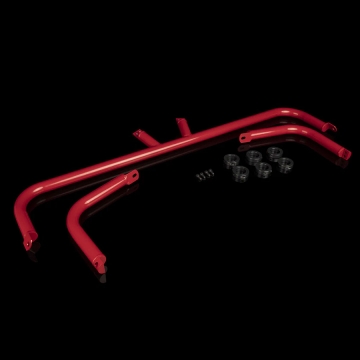 Braum Racing Harness Bar Kit (Red Gloss) - Nissan 350Z (Non-Convertible) 03-08