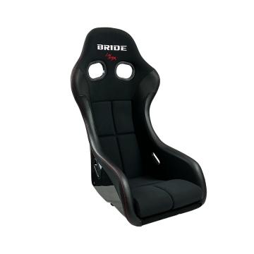 Bride x Evasive Zeta IV - Black Faux-Suede with Red Stitch / Carbon Shell