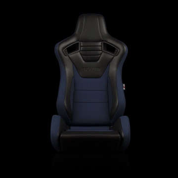 Braum Racing Elite-S Series Sport Seats (Pair) - Black & Blue