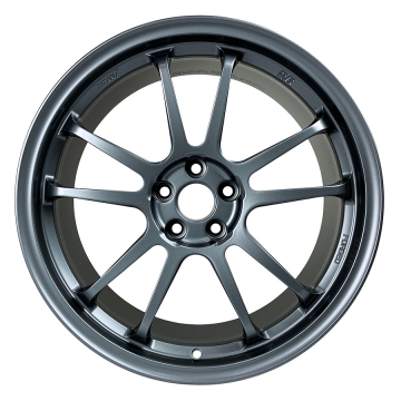 EVS Tuning 52R Wheels (Satin Titanium / Set of Four) - 18x9.0 / +40 / 5x100