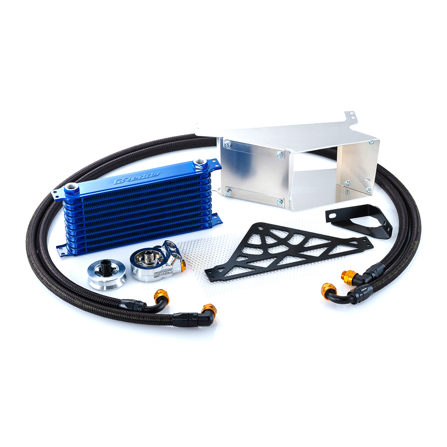 Evasive Motorsports: GReddy 10 Row Oil Cooler Kit - Toyota GR86