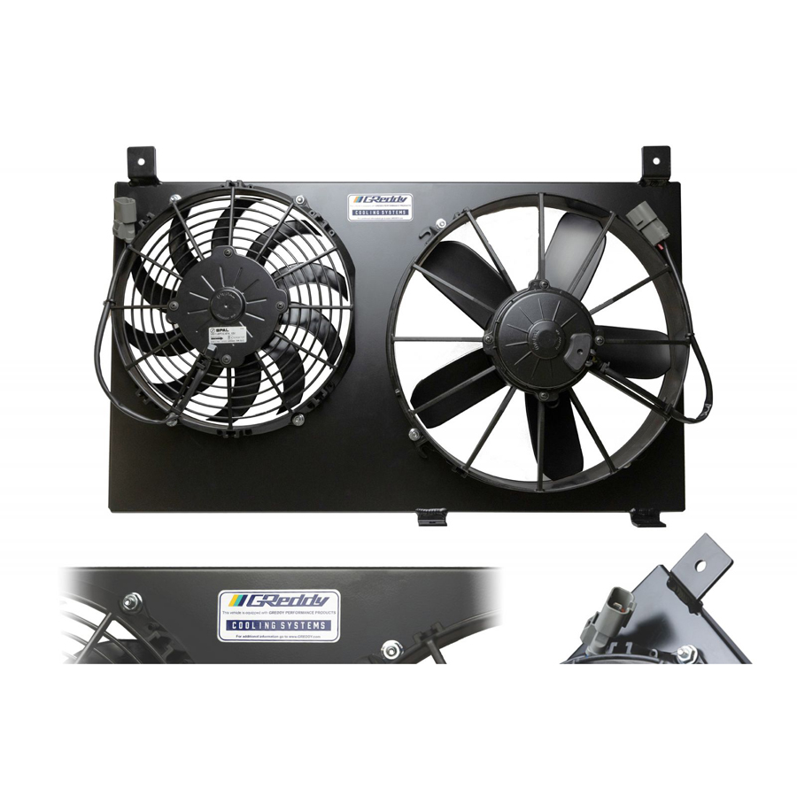 Evasive Motorsports: Greddy Performance Products (GPP) Dual Fan Shroud ...