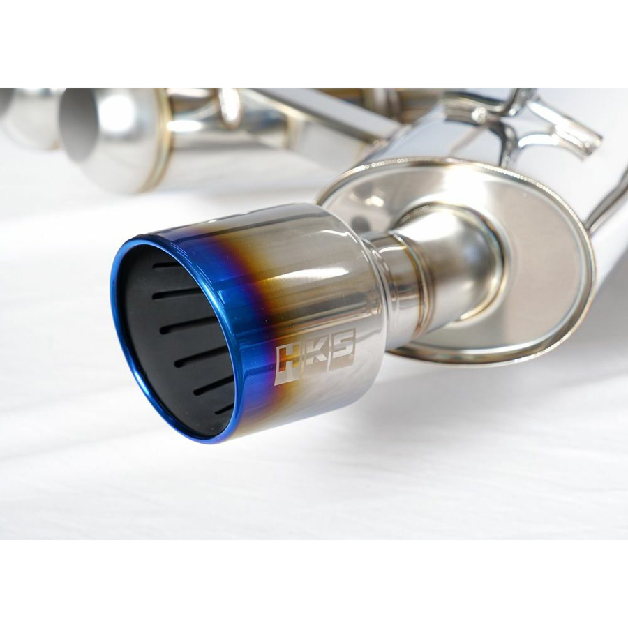 HKS Full Dual Muffler for RZ34 Nissan Z