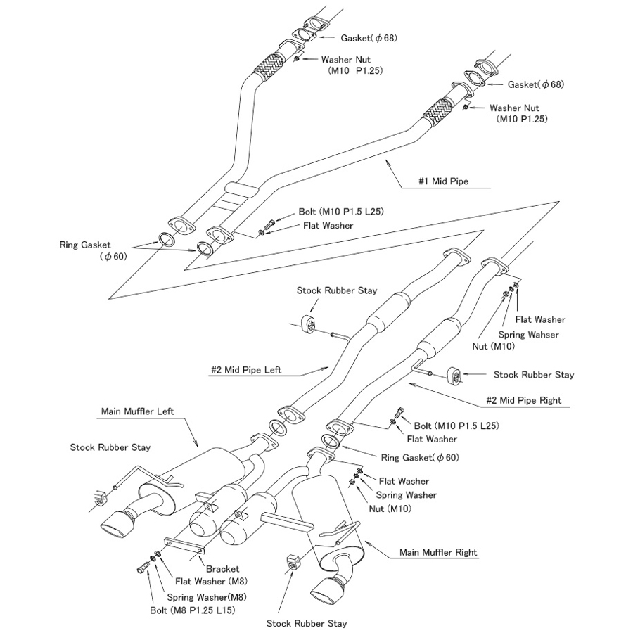 Evasive Motorsports: HKS Super Turbo Muffler Catback Exhaust