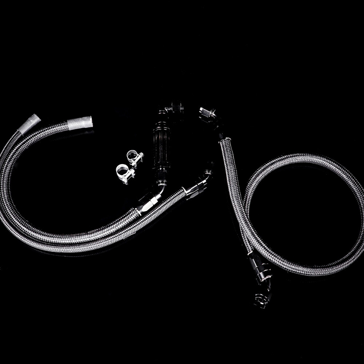 K-TUNED HONDA INTEGRA DC5 CIVIC EP3 TYPE R FUEL RAIL KIT - CENTER FEED FUEL LINE main image 1