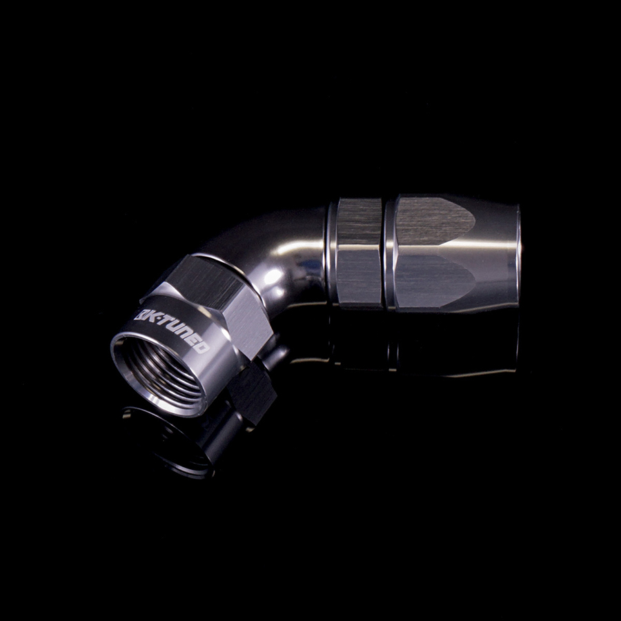 8PCs 6AN AN6 -6AN BLACK STRAGHT SWVEL FUEL OL HOSE END FTTNGS ADAPTOR | eBay
