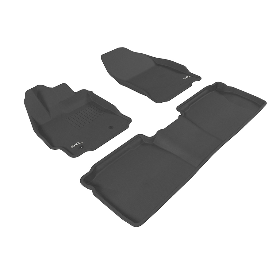 Evasive Motorsports 3D Mats Floor Mats (Kagu AllWeather Black / 3