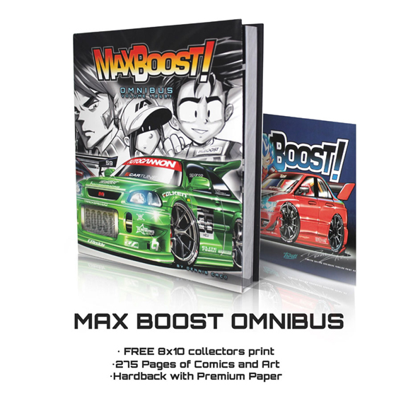 Evasive Motorsports: Max Boost Omnibus Book - Official Edition