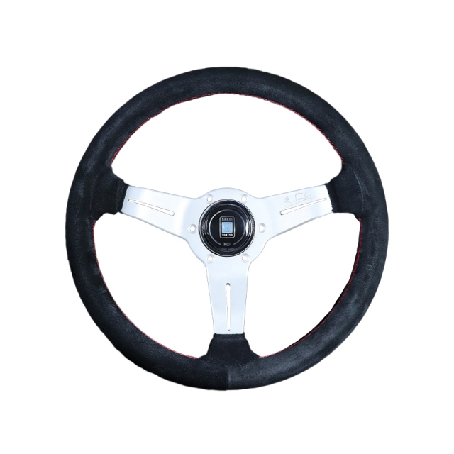 Evasive Motorsports: Nardi Sport Rally (Deep Corn) - 330mm (Silver