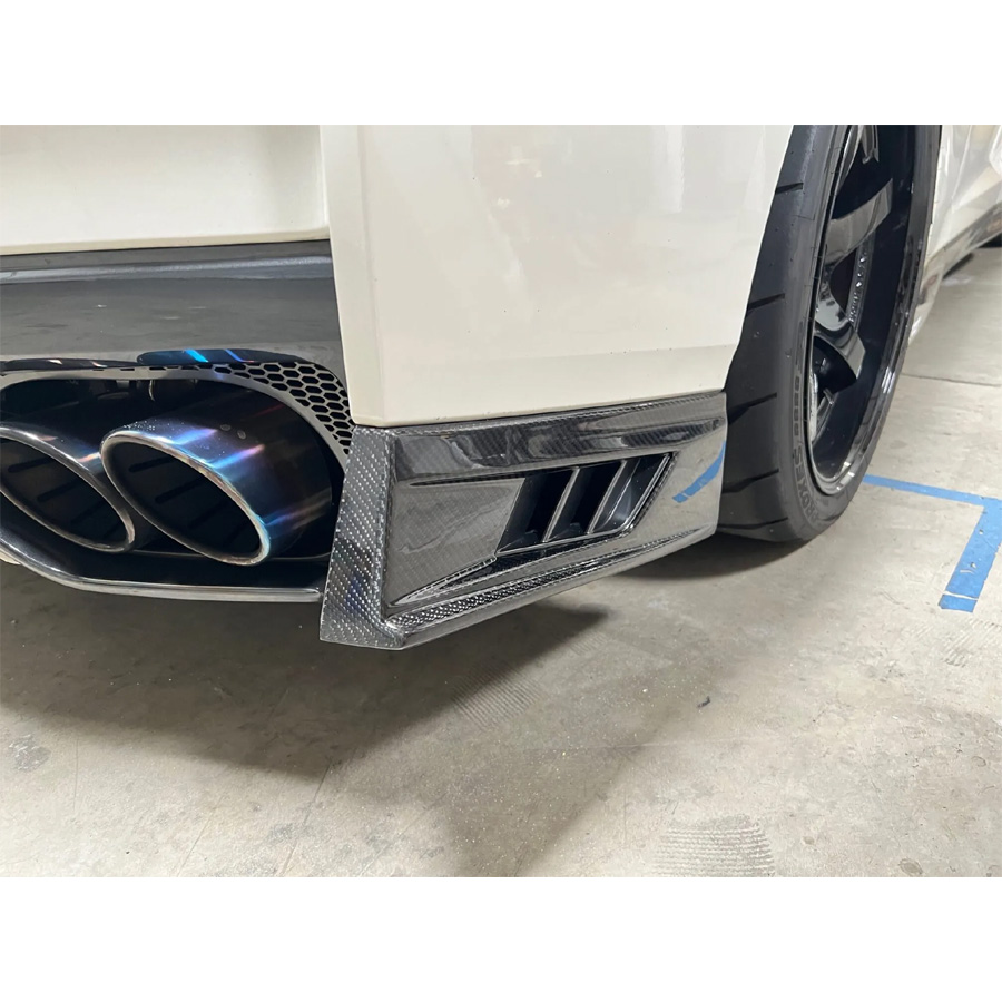 Evasive Motorsports: N-Tune Spec T Rear Bumper Lower Bumper Side Cover ...
