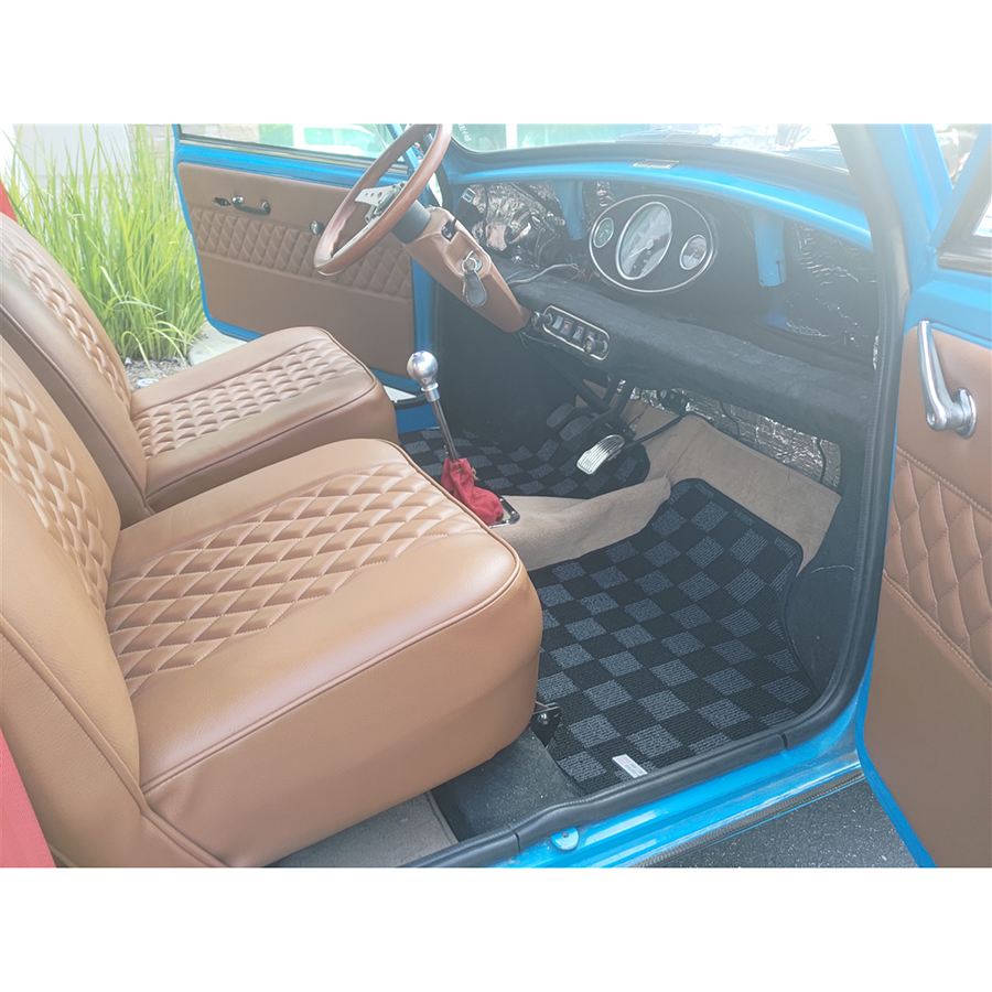 Evasive Motorsports: Phase 2 Motortrend Checkered Race Floor Mats