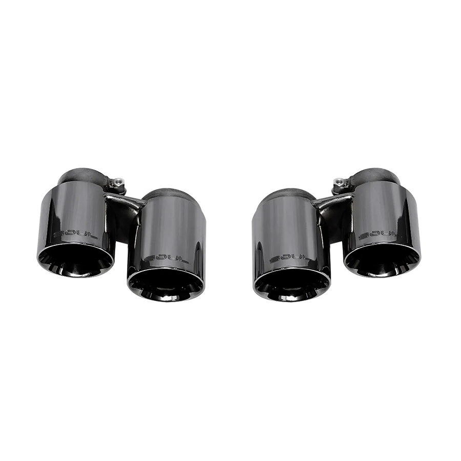 Evasive Motorsports Soul Performance Bolt On Exhaust Tips (Black