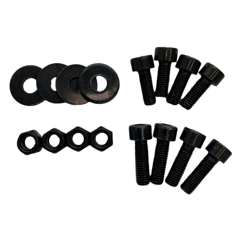パーツ SPARCO Evasive Motorsports: Sparco Seat Bottom Mount Hardware Kit - Black